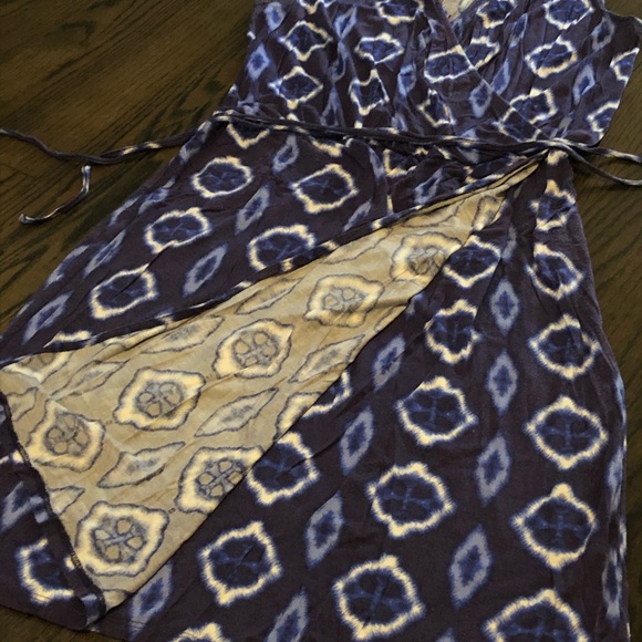 Joe fresh Blue wrap dress - Picture 3 of 7